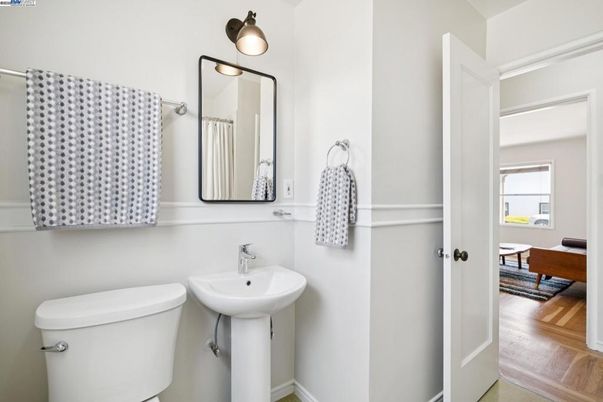 Bathroom, Interior, Wood Texture Flooring