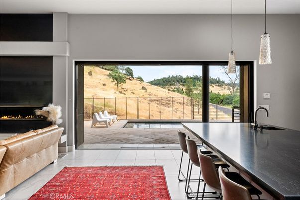 Fireplace, Interior, Pendant Lights