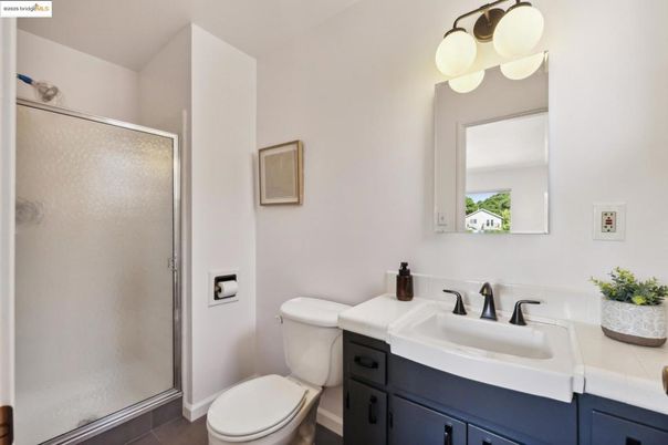 Bathroom, Glass Shower, Interior, Tile Countertops