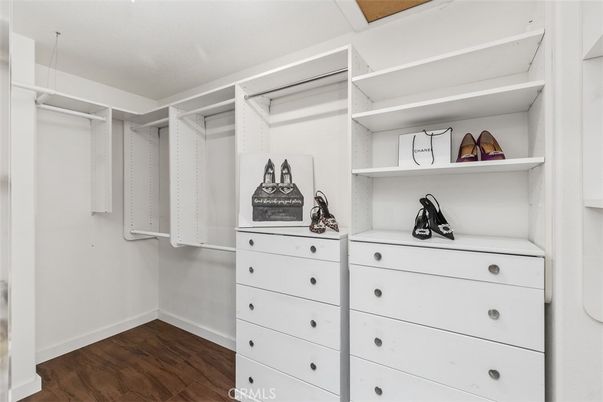 Interior, Walk-in Closets, Wood Texture Flooring