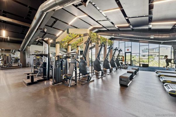 Fitness Equipment, Gym, Interior