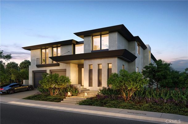 Attached, Exterior, Facade, Modern