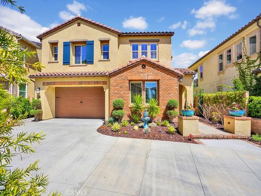 Attached, Exterior, Facade, Brick Facade, Mediterranean