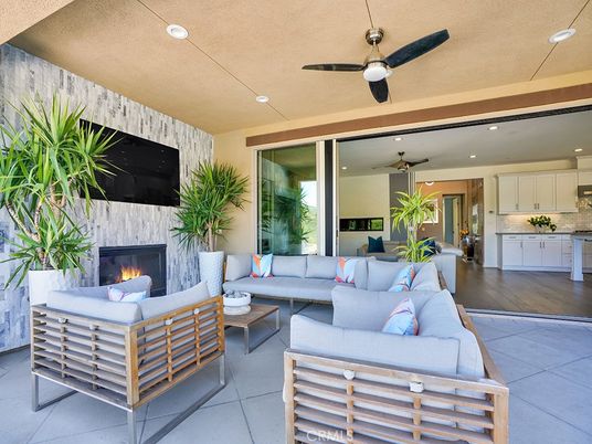 Fireplace, Interior, Living room, Recessed Lighting
