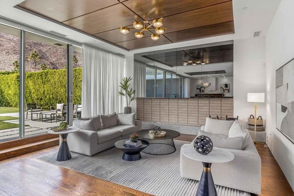 Interior, Living room, Pendant Lights, Wooden Ceilings, Wood Texture Flooring