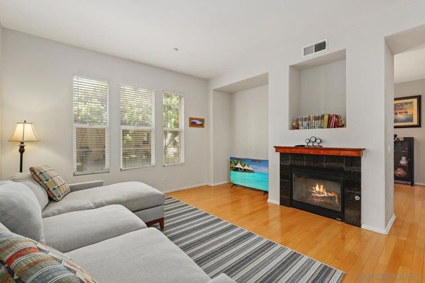 Fireplace, Interior, Living room, Wood Texture Flooring