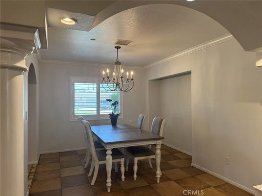 Chandelier, Dining room, Interior, Recessed Lighting