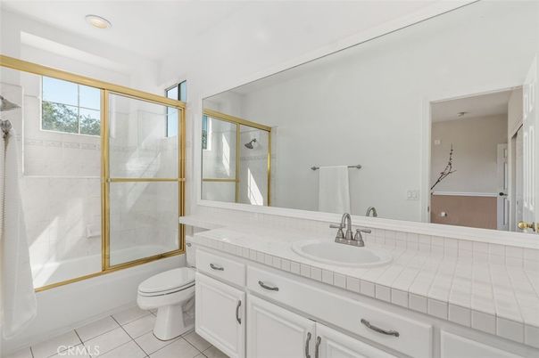 Bathroom, Glass Shower, Interior, Recessed Lighting, Tile Countertops