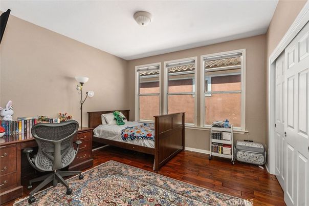 Bedroom, Home Office, Interior, Wood Texture Flooring