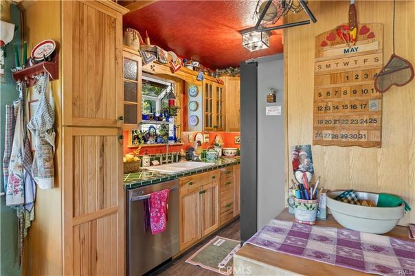 Interior, Kitchen, Tile Countertops