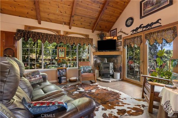 Fireplace, Interior, Living room, Wooden Beams, Wooden Ceilings, Wood Texture Flooring