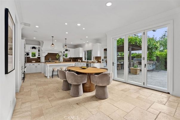 Dining room, Interior, Kitchen, Pendant Lights, Recessed Lighting