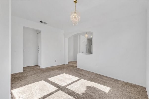 Chandelier, Empty room, Interior