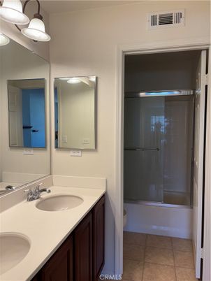 Bathroom, Dual Sink Vanities, Glass Shower, Interior