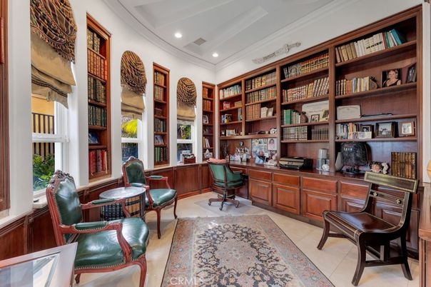Home Office, Interior, Recessed Lighting