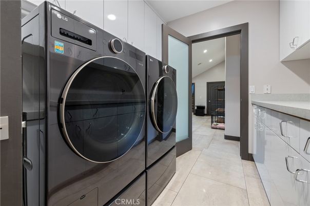 Interior, Recessed Lighting, Utility Closets, Washer