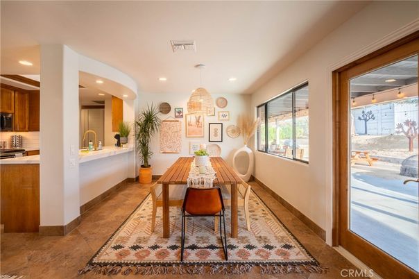 Dining room, Interior, Kitchen, Pendant Lights, Recessed Lighting