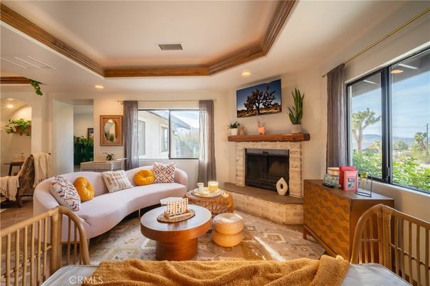 Fireplace, Interior, Living room, Recessed Lighting