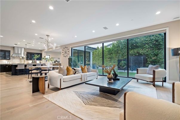 Dining room, Interior, Kitchen, Living room, Pendant Lights, Recessed Lighting, Wood Texture Flooring
