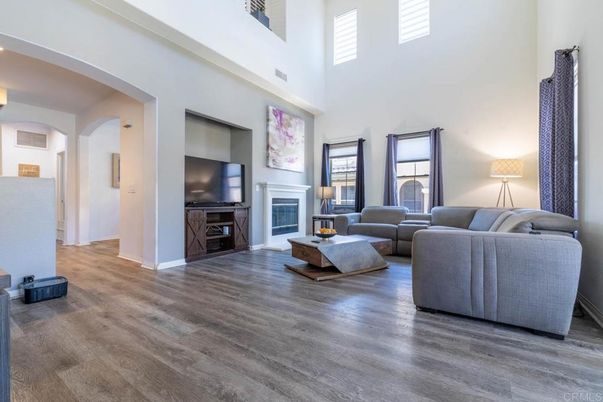 Fireplace, Interior, Living room, Wood Texture Flooring