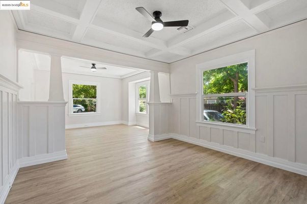 Empty room, Interior, Wood Texture Flooring