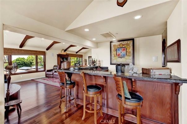 Interior, Recessed Lighting, Wooden Beams, Wood Texture Flooring