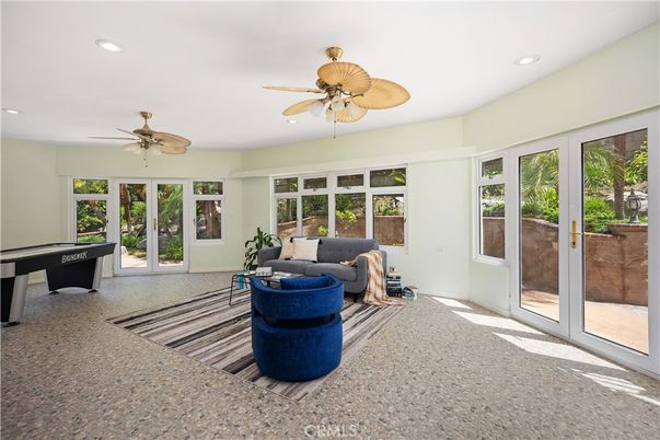 Billiard Table, Game Room, Interior, Living room, Recessed Lighting