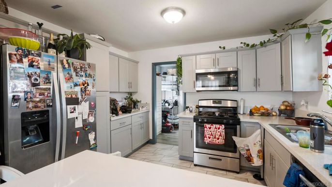 Interior, Kitchen, Stainless Steel Appliances