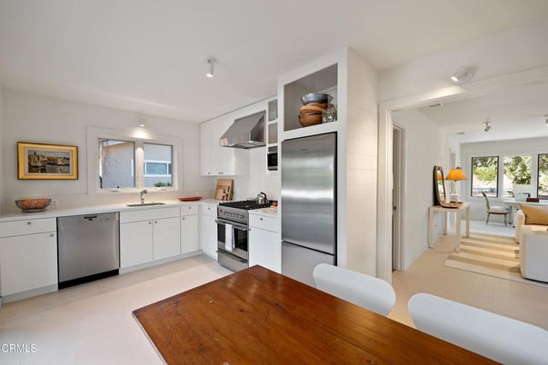 Dining room, Interior, Kitchen, Stainless Steel Appliances