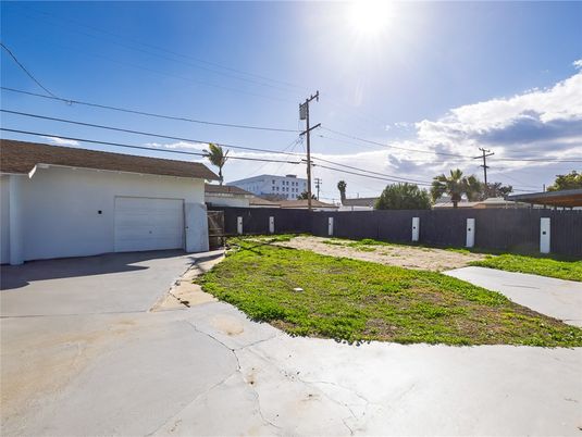 Backyard, Detached Garage, Exterior