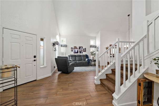 Interior, Living room, Pendant Lights, Wood Texture Flooring