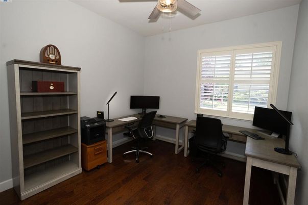 Home Office, Interior, Wood Texture Flooring