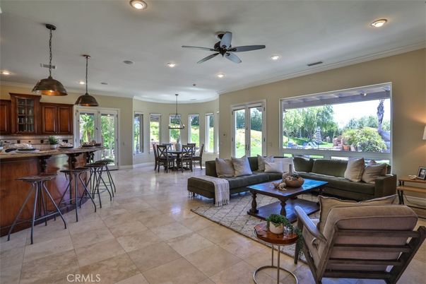 Dining room, Interior, Kitchen, Living room, Pendant Lights, Recessed Lighting