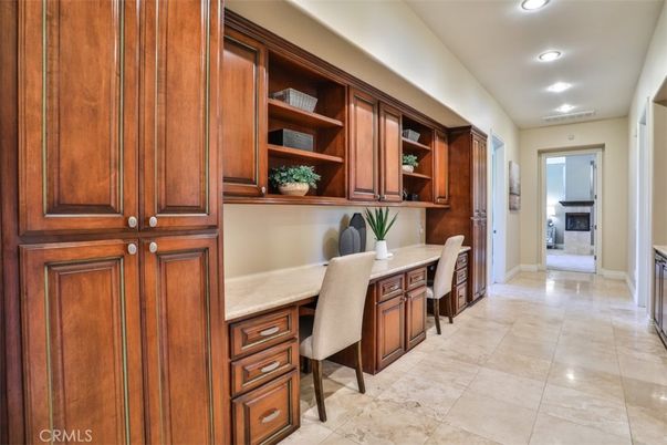 Home Office, Interior, Recessed Lighting