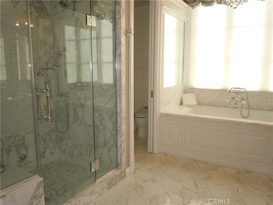 Bathroom, Glass Shower, Interior, Marble, Marble Walls
