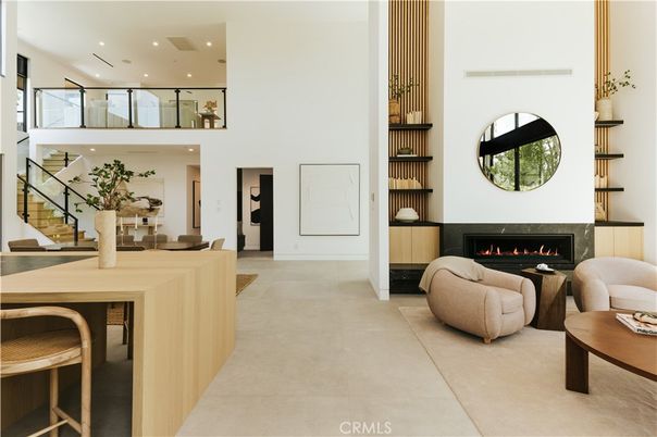 Fireplace, Interior, Recessed Lighting