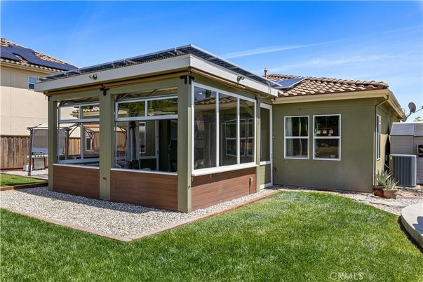 Backyard, Exterior, Hot Tub, Solar Panels