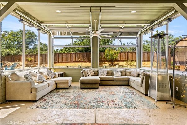 Interior, Living room, Recessed Lighting, Sun Room