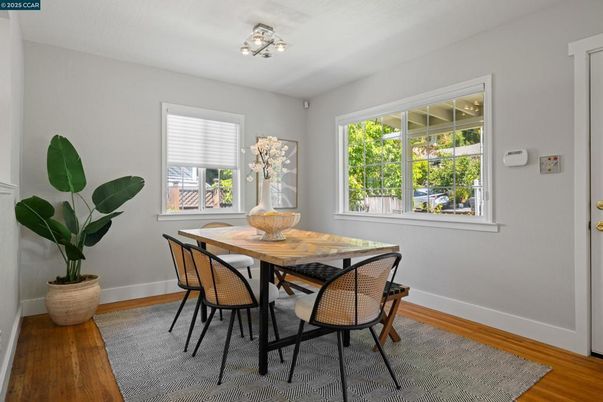 Dining room, Interior, Wood Texture Flooring
