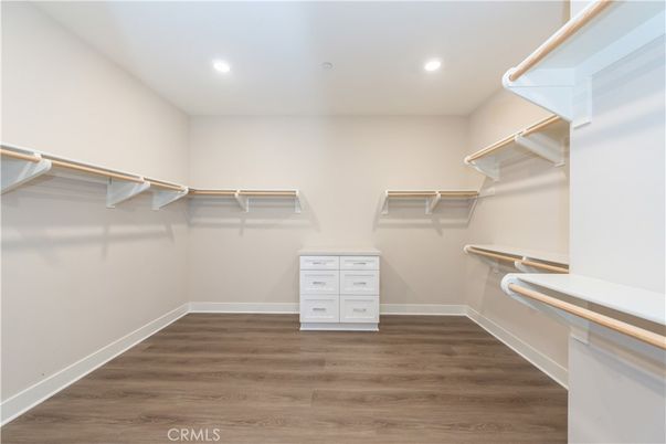 Interior, Recessed Lighting, Walk-in Closets, Wood Texture Flooring