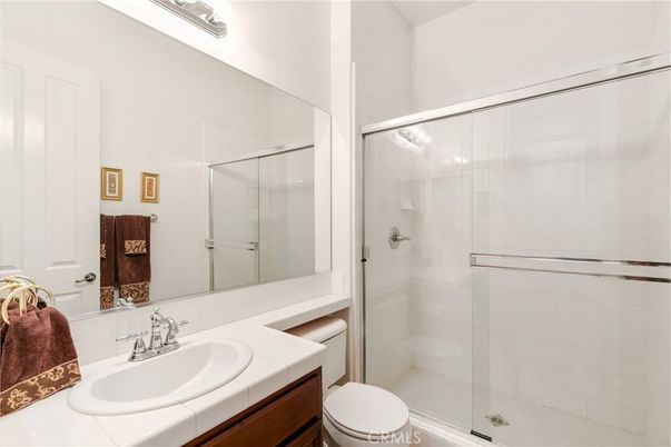 Bathroom, Glass Shower, Interior, Tile Countertops