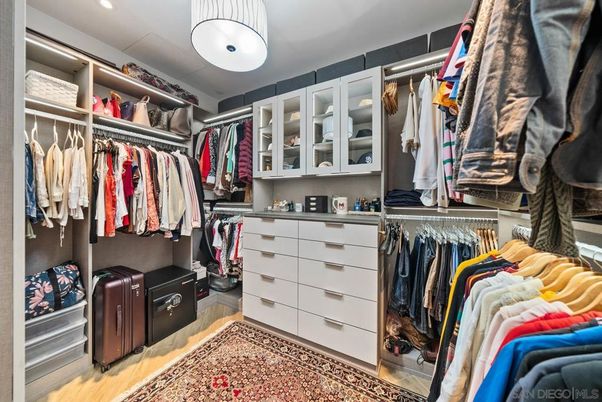 Interior, Recessed Lighting, Walk-in Closets, Wood Texture Flooring