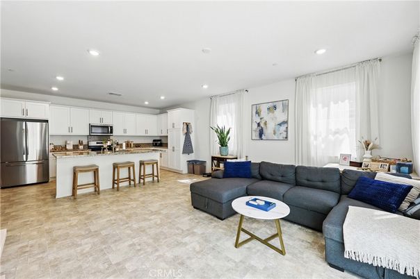 Interior, Kitchen, Living room, Recessed Lighting, Stainless Steel Appliances