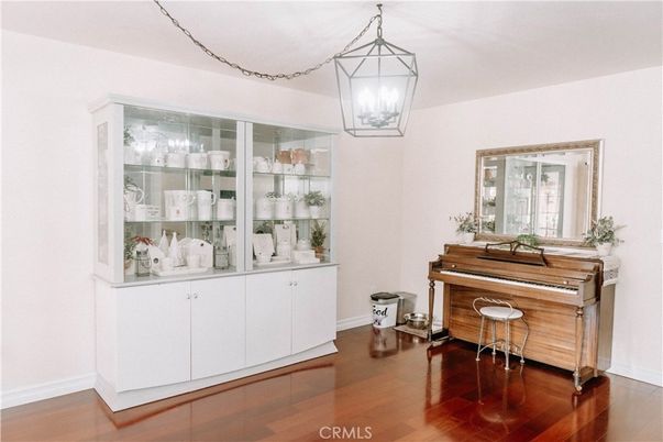 Interior, Pendant Lights, Piano, Wood Texture Flooring