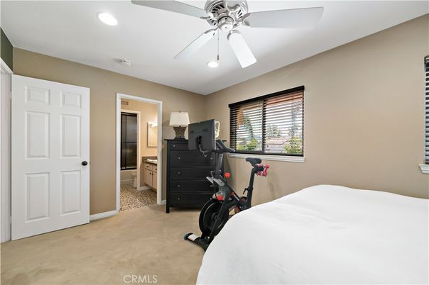 Bedroom, Fitness Equipment, Interior, Recessed Lighting