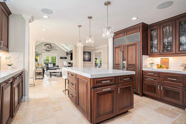 Dining room, Interior, Kitchen, Pendant Lights, Recessed Lighting