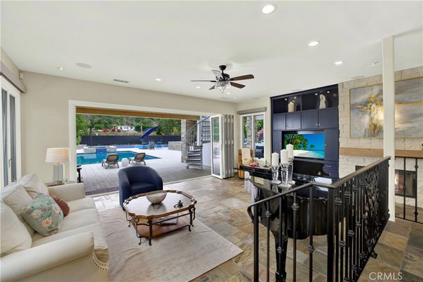 Interior, Kitchen, Living room, Recessed Lighting