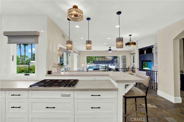 Dining room, Interior, Kitchen, Pendant Lights, Recessed Lighting