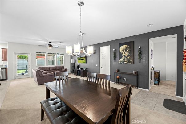 Dining room, Interior, Living room, Pendant Lights, Recessed Lighting