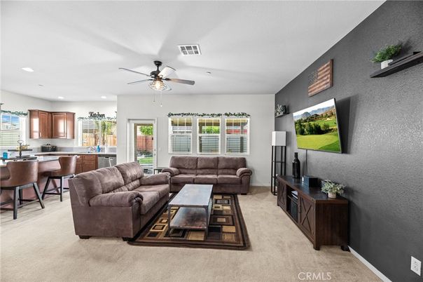 Interior, Kitchen, Living room, Recessed Lighting